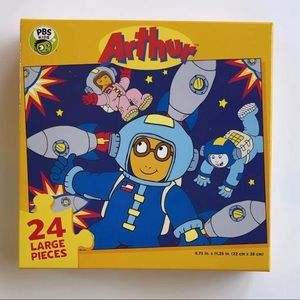 PBS KIDS ARTHUR IN SPACE 24 PIECE PUZZLE